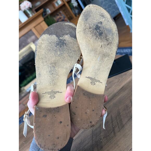 6/$25 Miss Trish For Target Seahorse Bedazzled Summer Sandals - Picture 7 of 8